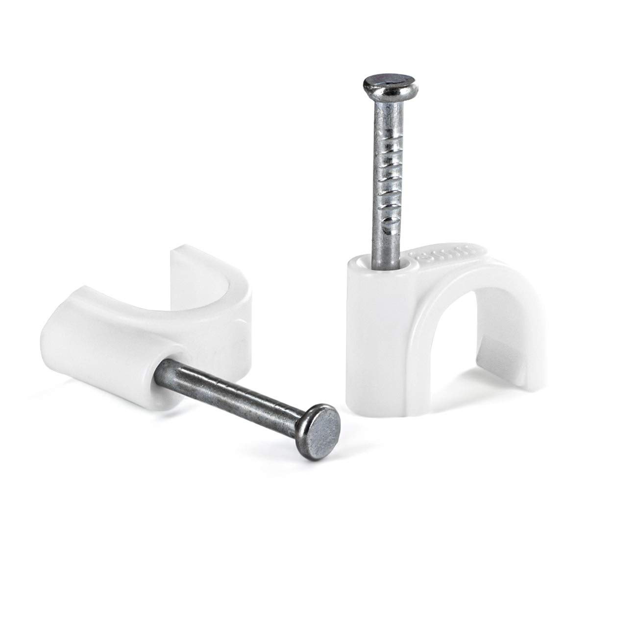 Algopix Similar Product 2 - Cmple  Nail in Cable Wire Clips Cord
