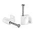 Algopix Similar Product 4 - Cmple Nail in Cable Wire Clips Cord