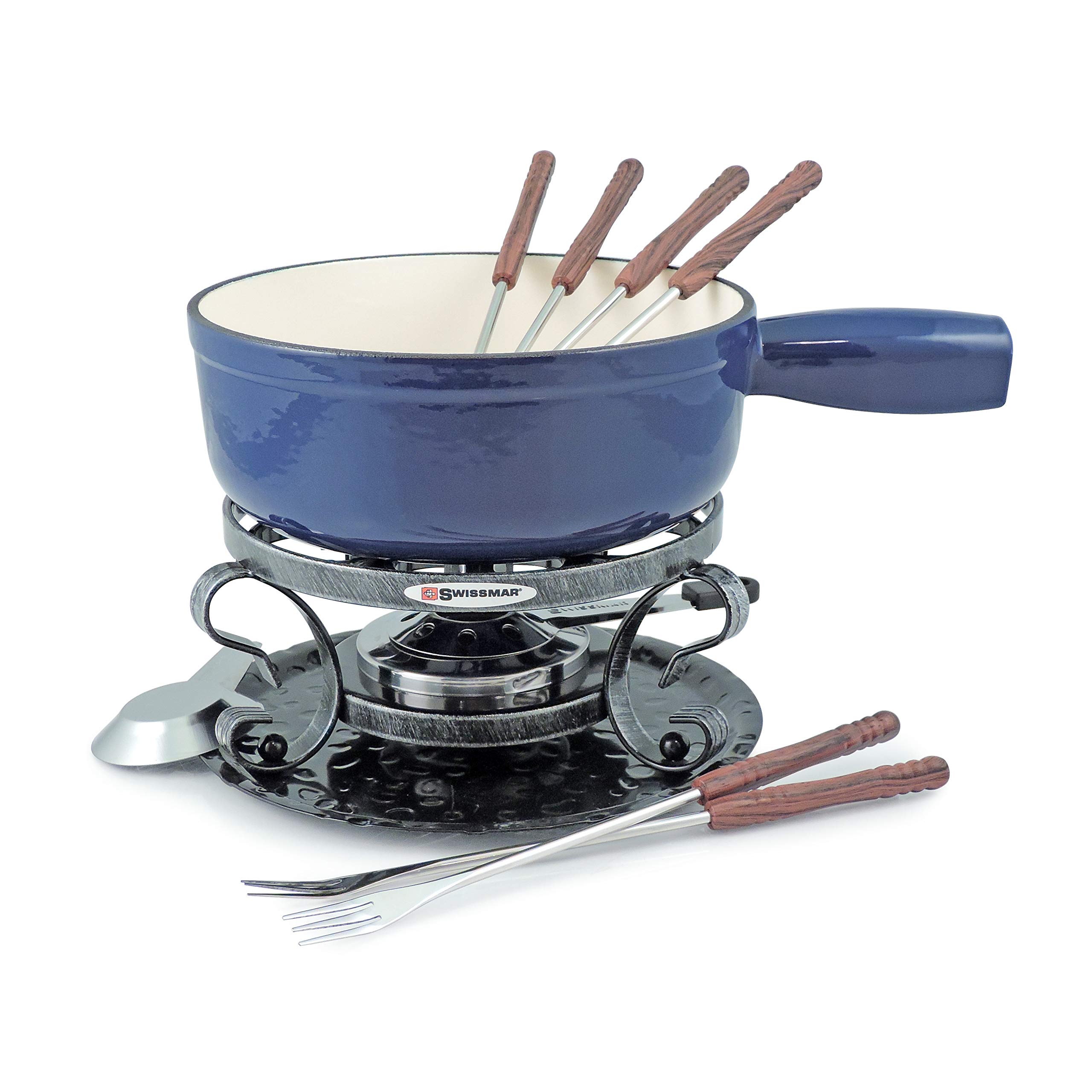 Algopix Similar Product 11 - Swissmar Lugano 9 Piece Cheese Fondue