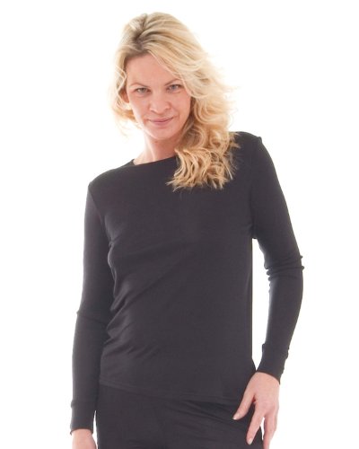 Algopix Similar Product 16 - Silk Thermal Long Sleeve Vest  Size L