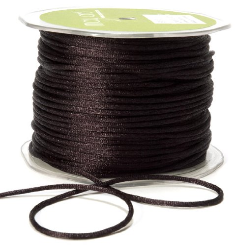 Algopix Similar Product 1 - May Arts Ribbon, Black Satin String