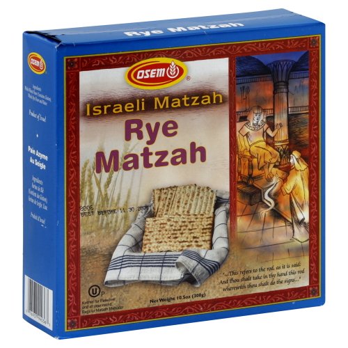 Algopix Similar Product 7 - Osem Rye Passover Matzah 105 Ounce 