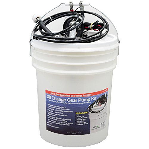 Algopix Similar Product 19 - Oil Change KIT Pail W/Pump 12V