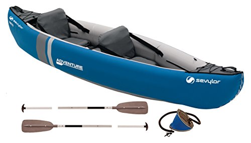 Algopix Similar Product 13 - Sevylor Adventure Kit Inflatable Canoe