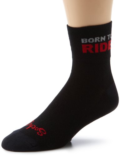 Algopix Similar Product 14 - SockGuy Mens Born To Ride Socks
