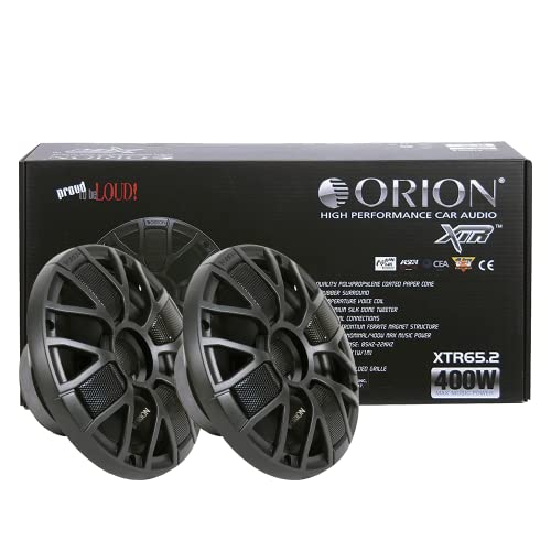 Algopix Similar Product 11 - ORION XTR652 65 4 Ohms 2 Way Coaxial