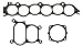 Algopix Similar Product 19 - FEL-PRO MS 96471 Plenum Gasket Set