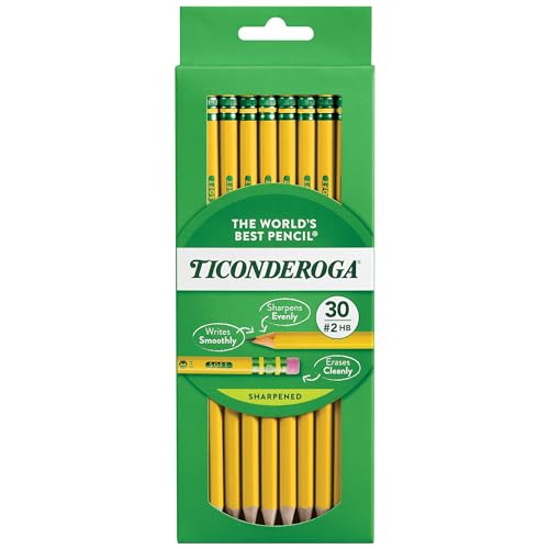 Algopix Similar Product 16 - Ticonderoga WoodCased Pencils
