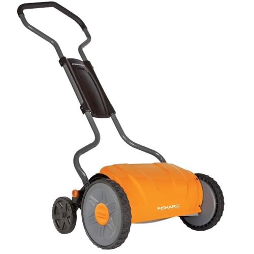 Algopix Similar Product 13 - Fiskars Push Mower  17 Cut Width