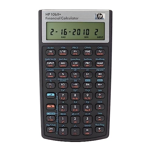 Algopix Similar Product 7 - HP 10bII+ Financial Calculator