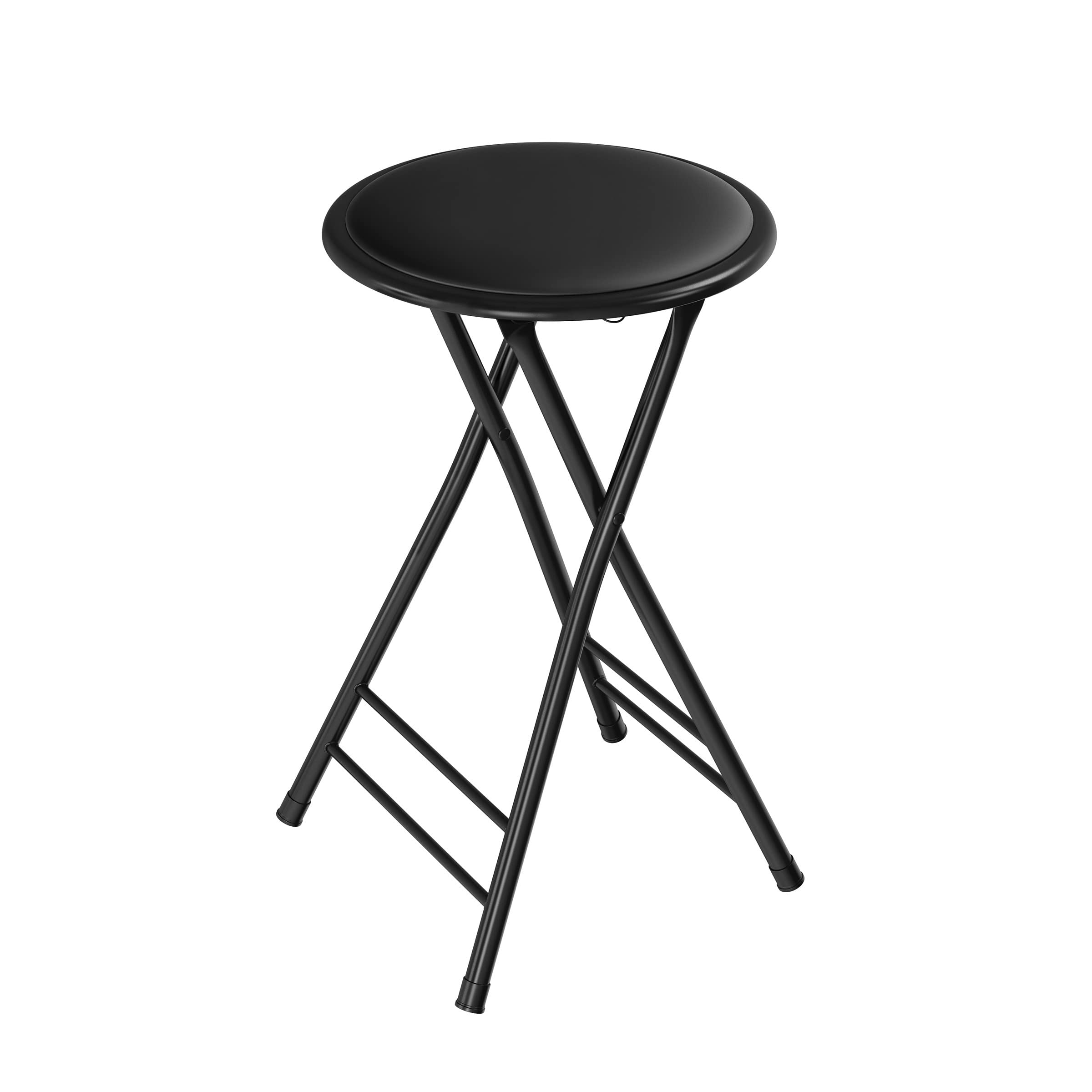 Algopix Similar Product 19 - Folding Stool  Backless 24Inch Stool