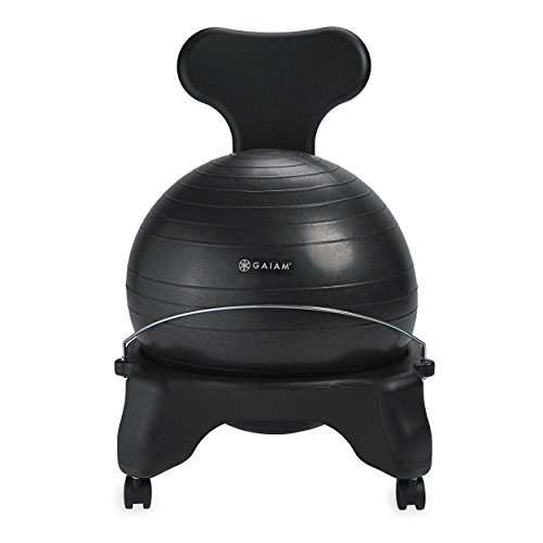 Algopix Similar Product 16 - Gaiam Classic Balance Ball Chair 