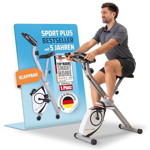 Algopix Similar Product 8 - SportPlus Foldable Exercise Bike