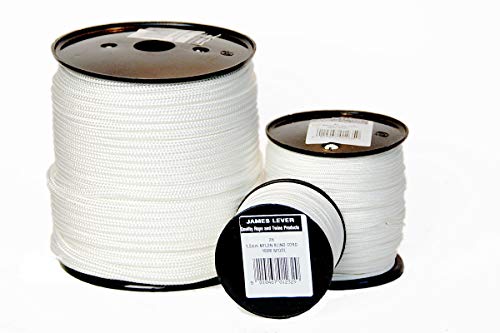 Algopix Similar Product 14 - EVERLASTO White Blind Cord 100M, 2mm