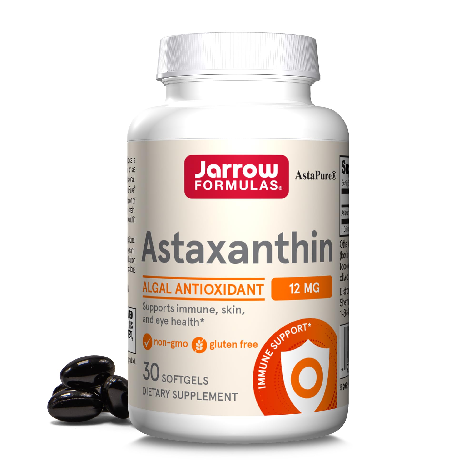 Algopix Similar Product 15 - Jarrow Formulas Astaxanthin 12 mg