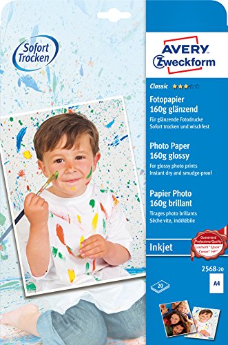 Algopix Similar Product 20 - Avery Zweckform 256820 Classic Inkjet