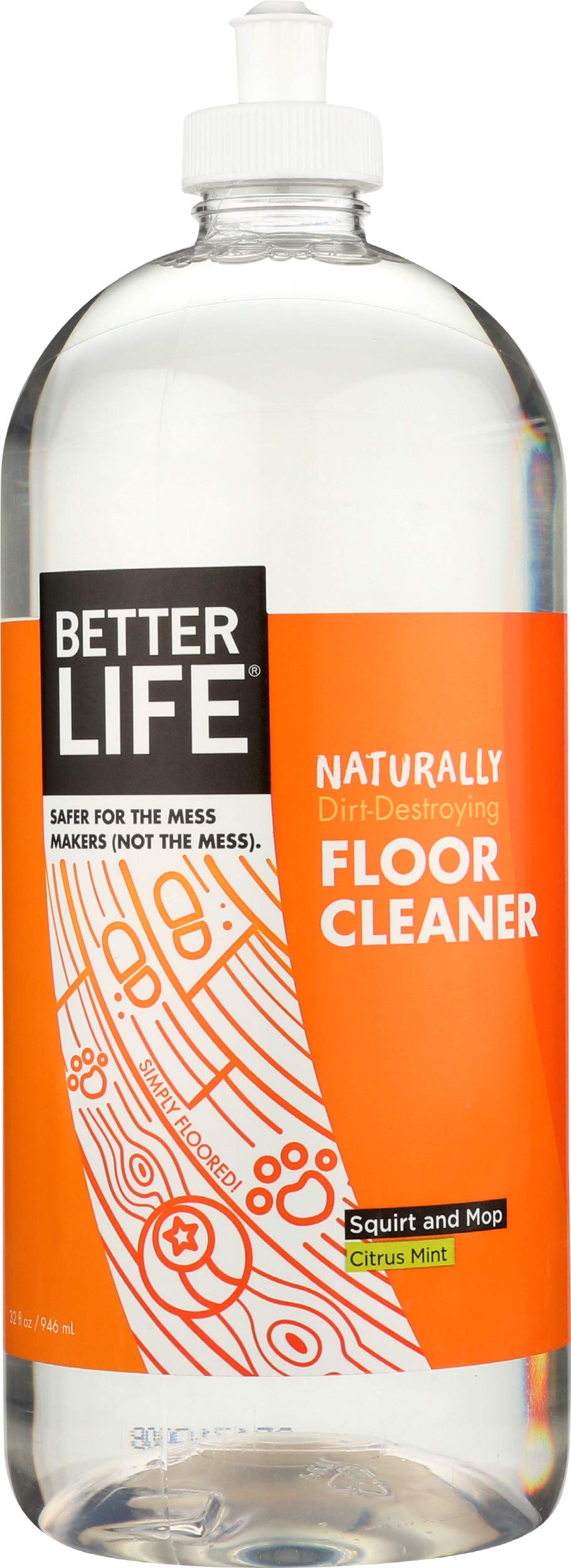 Algopix Similar Product 18 - Better Life Cleaner Floor Citrus Mint