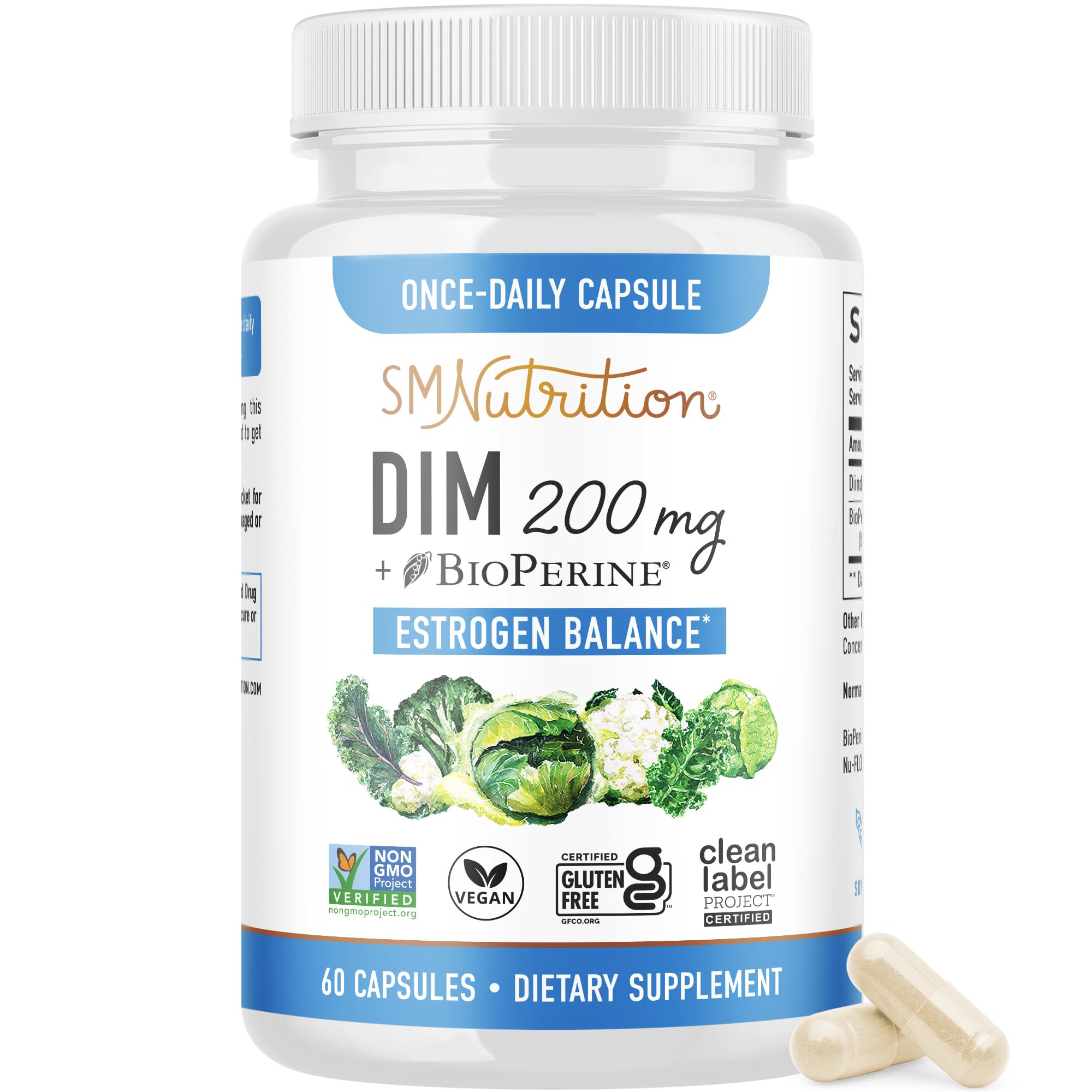 Algopix Similar Product 16 - DIM Supplement 200 mg  Estrogen