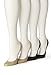 Algopix Similar Product 12 - Hue Womens 4 Pair Microfiber Liner