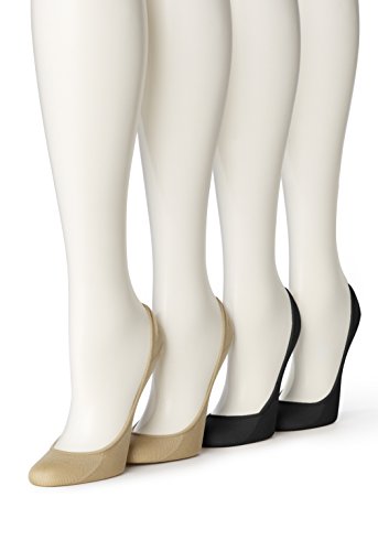Algopix Similar Product 6 - Hue Womens 4 Pair Microfiber Liner