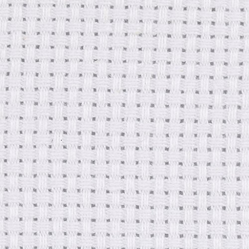 Algopix Similar Product 19 - Aida Fabric, 50x50 cm, white, 1 pc
