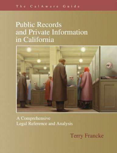 Algopix Similar Product 19 - The CalAware Guide to Public Records
