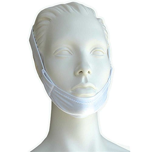 Algopix Similar Product 15 - Premium Regular White Chin Strap
