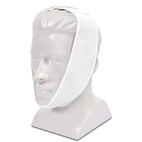 Algopix Similar Product 1 - PRIMADA Premium White Chin Strap with