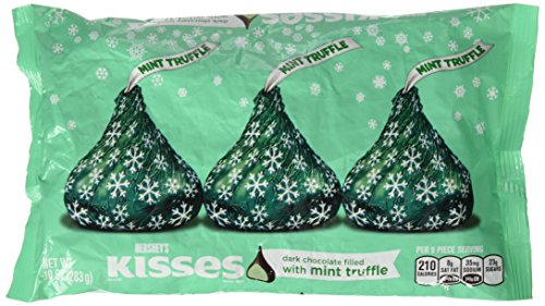 Algopix Similar Product 7 - Holiday Hersheys Kisses Dark Chocolate