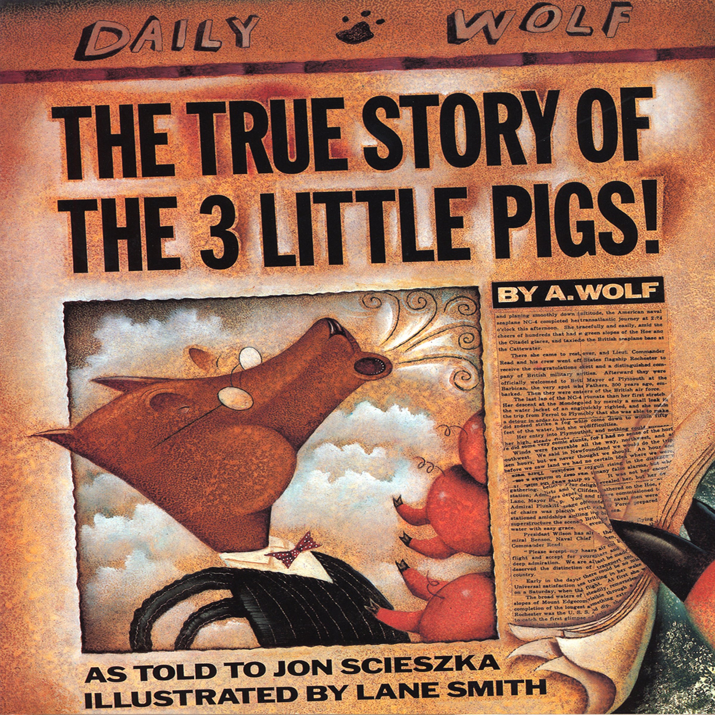 Algopix Similar Product 1 - The True Story of the Three Little Pigs