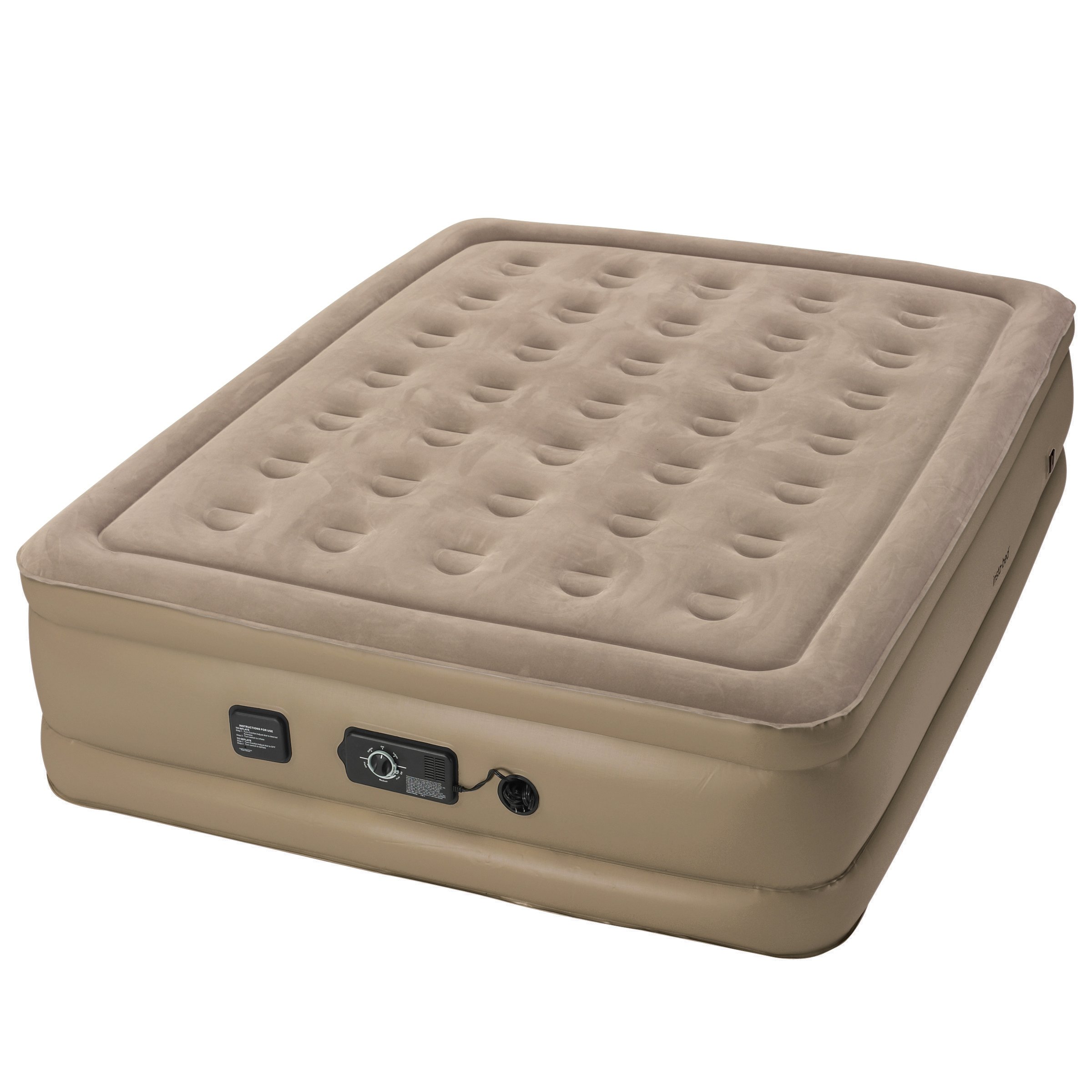 Algopix Similar Product 1 - InstaBed Raised 18 Inch Queen Air Bed