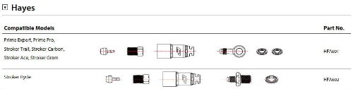 Algopix Similar Product 6 - Jagwire Hayes Hydraulic Fitting Kit