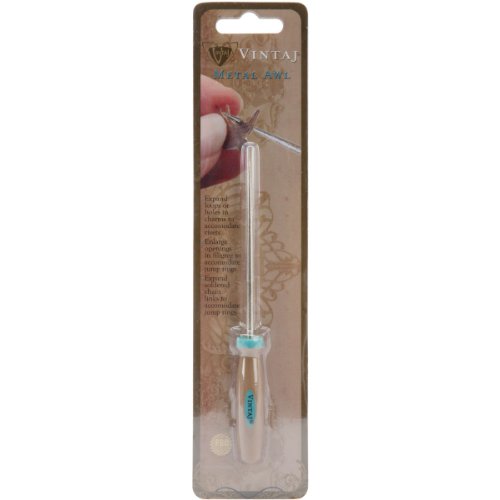 Algopix Similar Product 5 - Vintaj Metal Awl with Ergonomic Grip 5