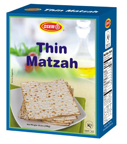 Algopix Similar Product 15 - Osem Thin Matzah Crackers Kosher for