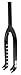 Algopix Similar Product 16 - Odyssey R-32 Black Fork 3/8" 32mm Offset