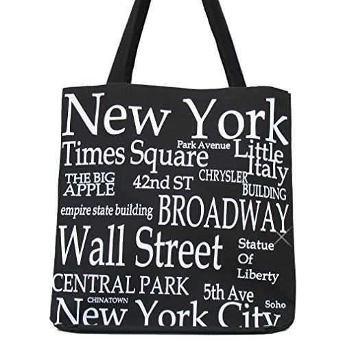 Algopix Similar Product 16 - New York Black and White Canvas 100