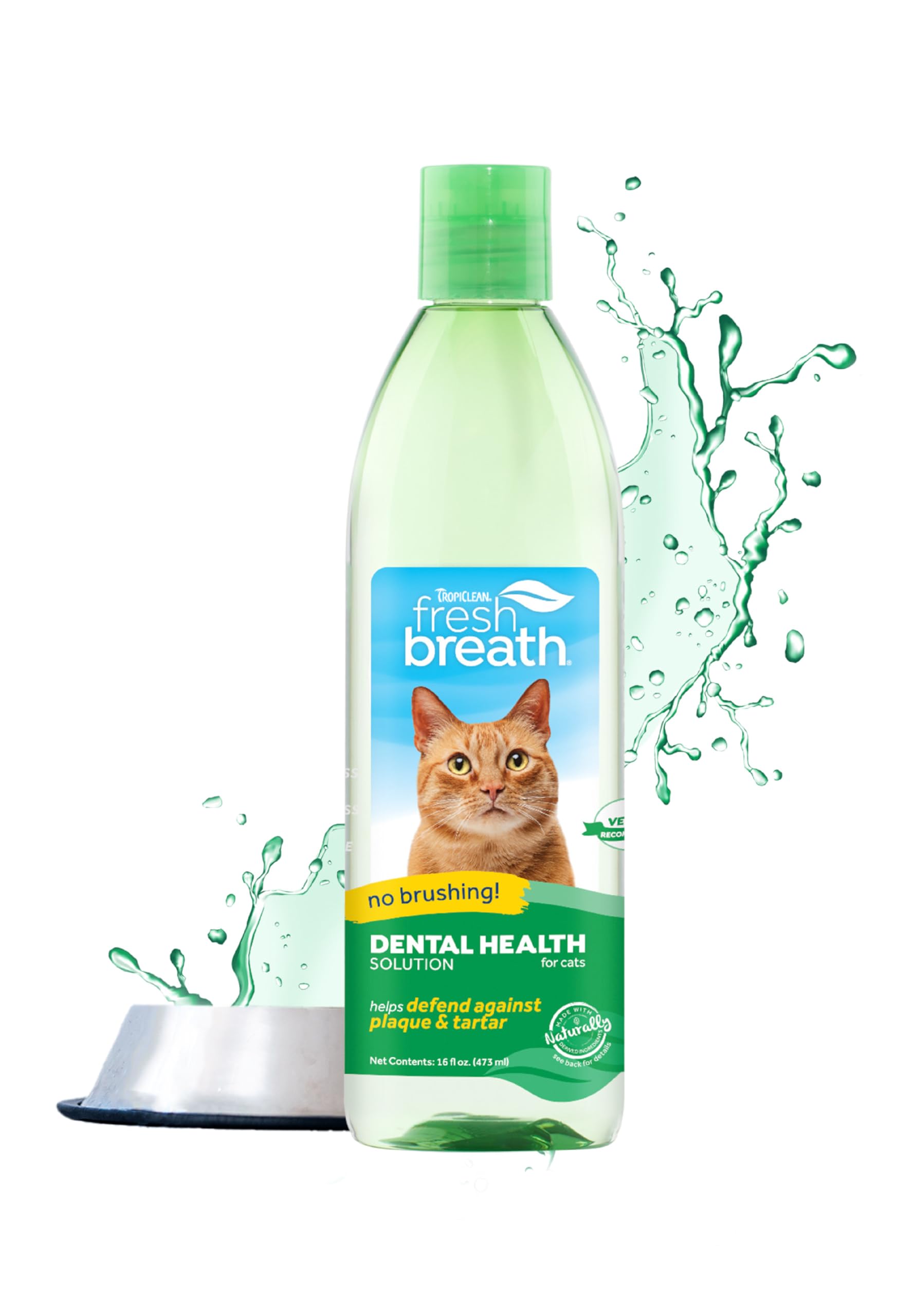 Algopix Similar Product 4 - TropiClean Fresh Breath for Cats  Cat