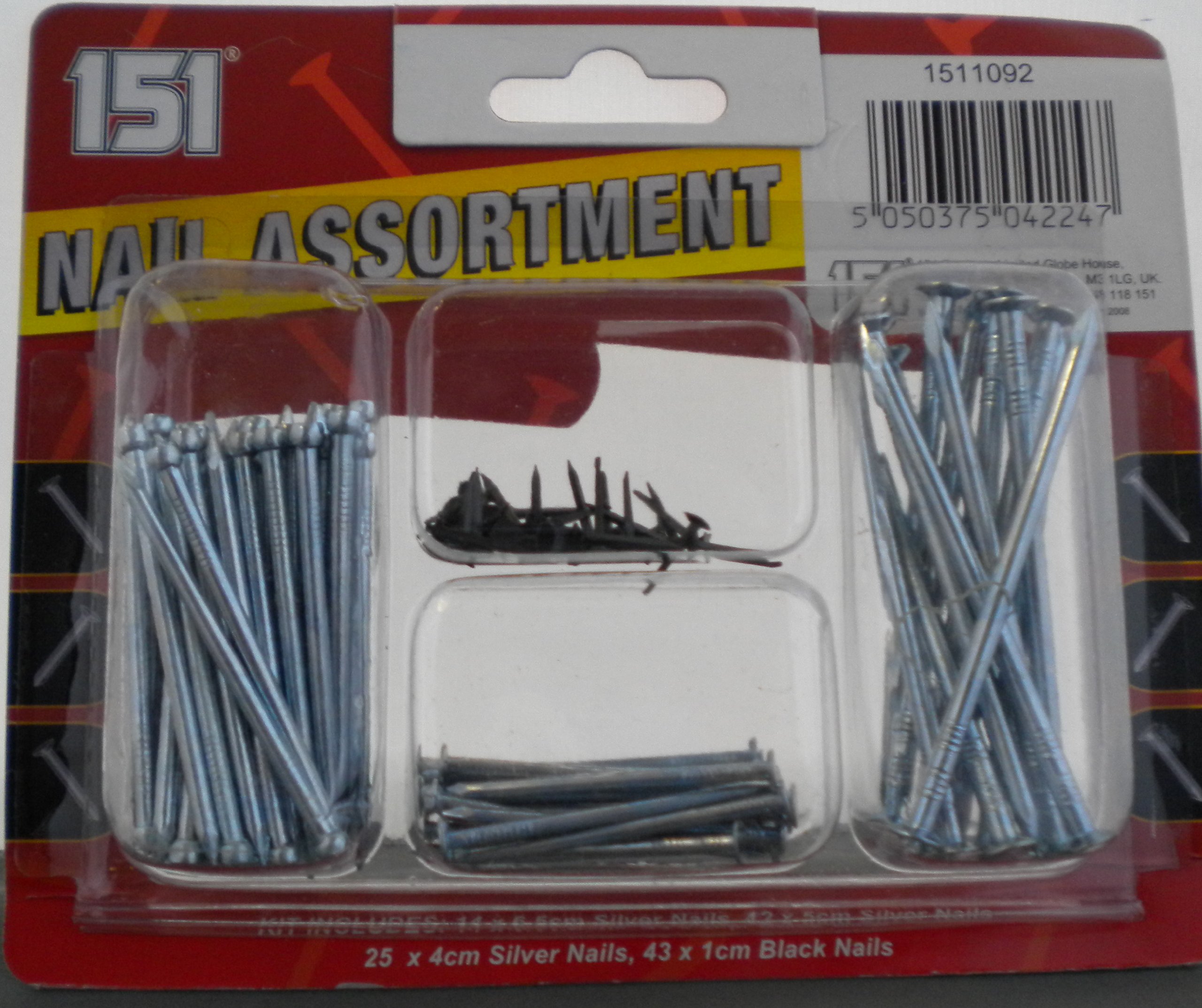 Algopix Similar Product 1 - 151 Nail Assortment