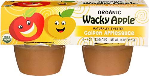 Algopix Similar Product 17 - Wacky Apple Applesauce Golden Organic