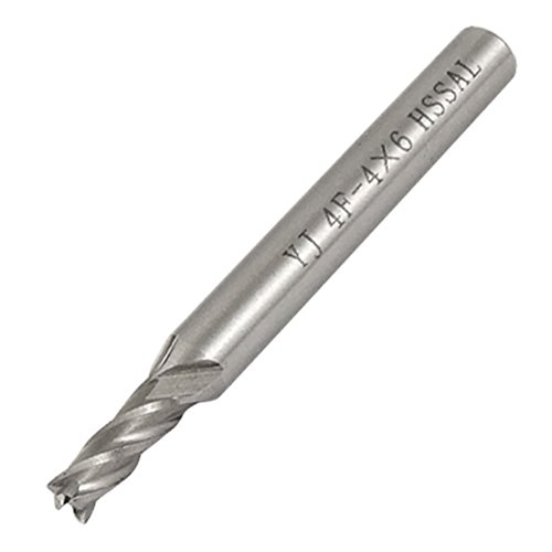 Algopix Similar Product 3 - uxcell 4mm x 6mm Straight Shank 4