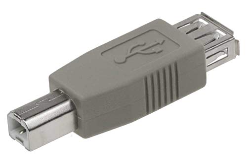 Algopix Similar Product 19 - USB A Female to B Male Adapter - Beige