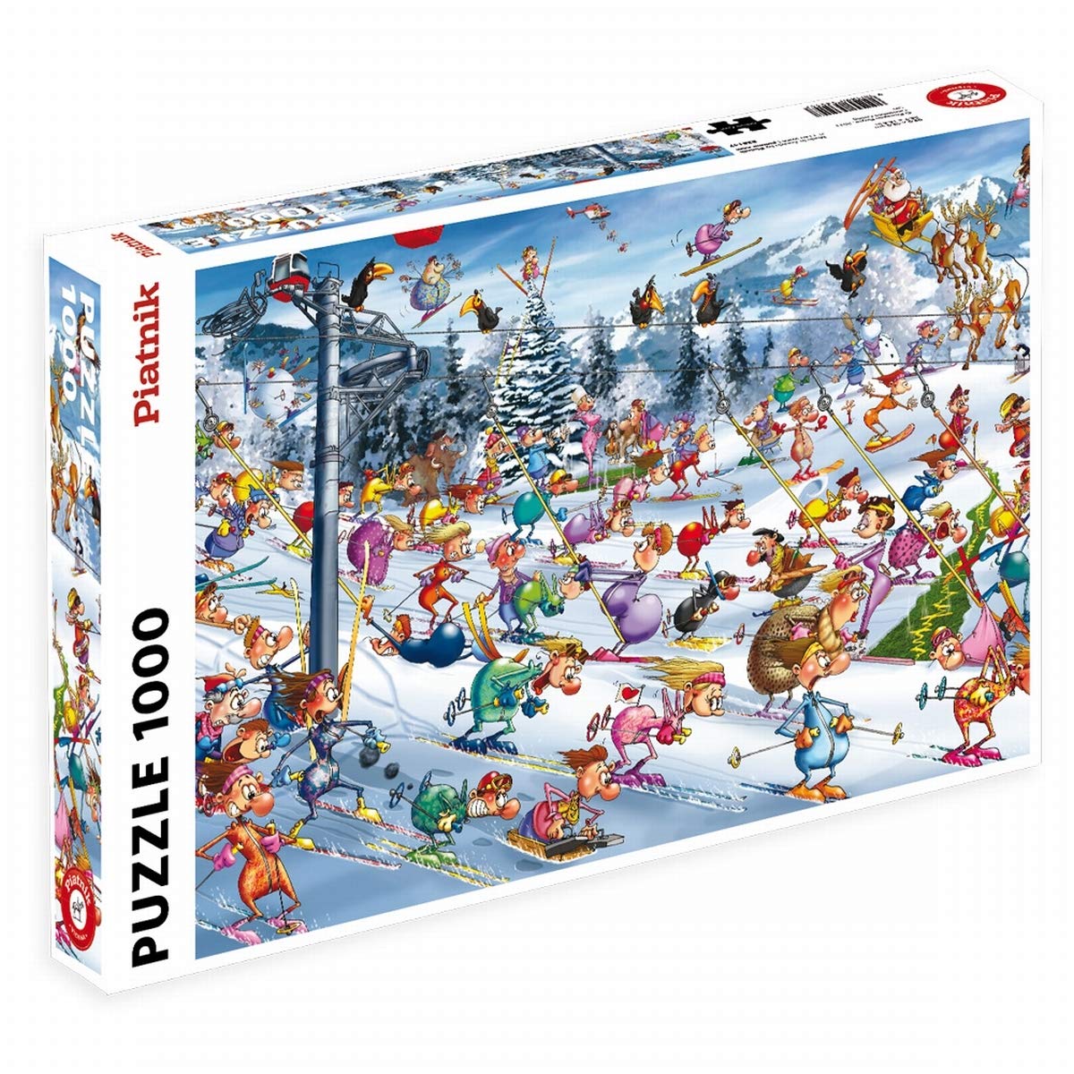 Algopix Similar Product 14 - Piatnik 00 5351 Ruyer Skiing Puzzle