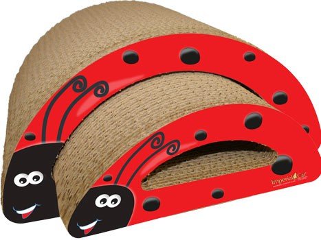 Algopix Similar Product 10 - Imperial Cat Lady Bug Scratch 'n Shape