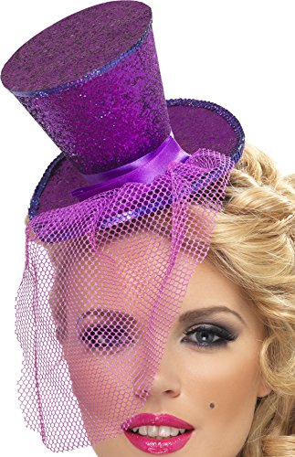 Algopix Similar Product 7 - Smiffys Fever Mini Top Hat on Headband
