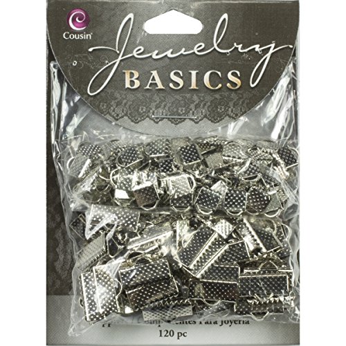 Algopix Similar Product 10 - Cousin Jewelry Basics Clamp Ribbon End