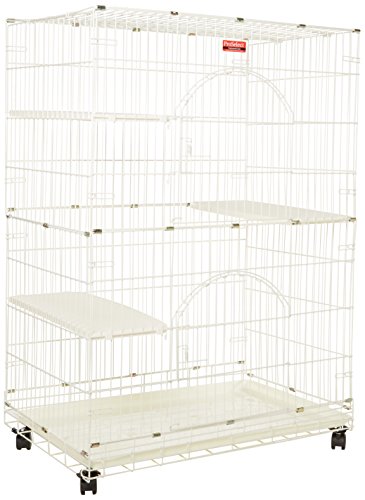 Algopix Similar Product 15 - ProSelect White Foldable Cat Cage 8