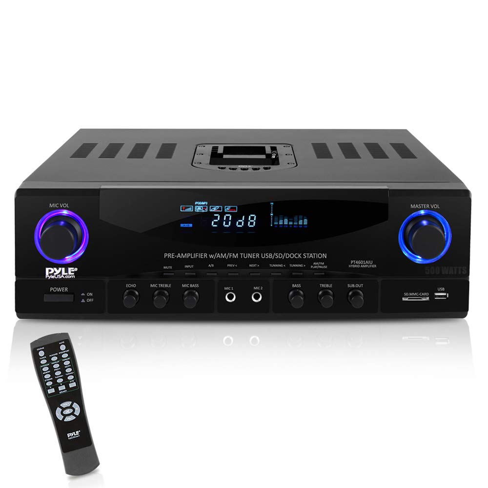 Algopix Similar Product 13 - Pyle Home Home Audio Power Amplifier