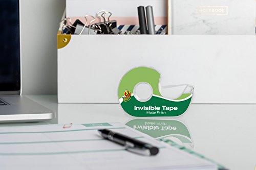 Algopix Similar Product 12 - Duck Brand Matte Finish Invisible Tape