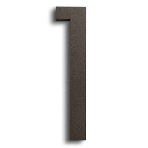 Algopix Similar Product 1 - Modern House Number Bronze Color