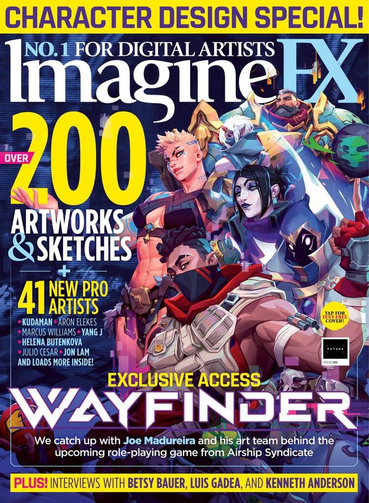 Algopix Similar Product 3 - ImagineFX: Sci-fi & Fantasy Art magazine